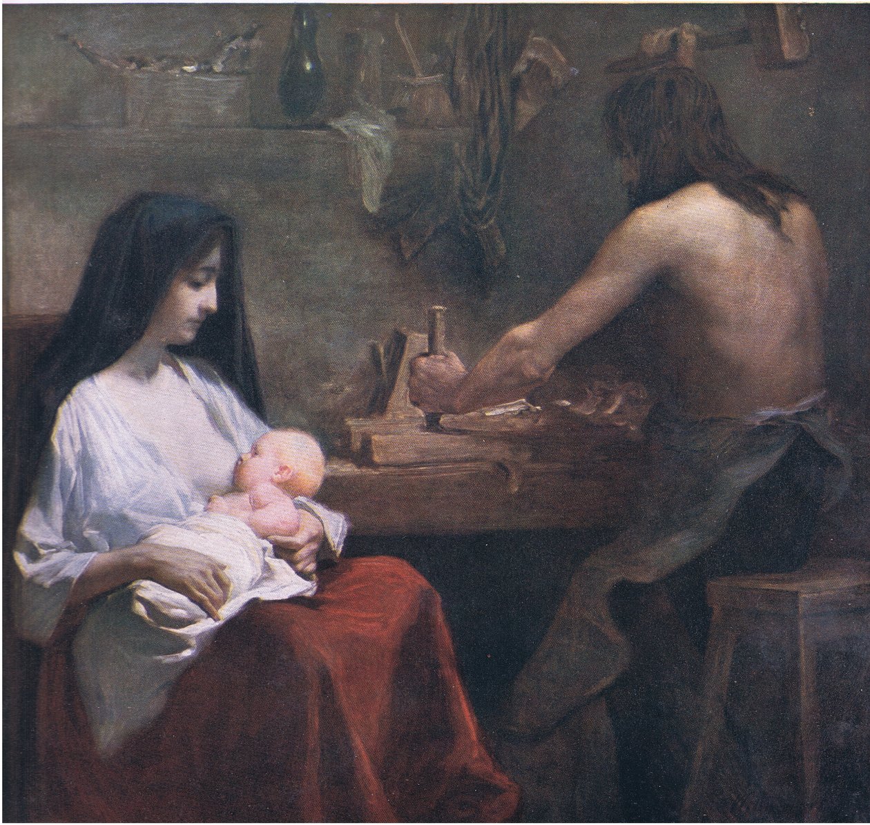 The Holy Family, Bibbys Annual, 1916-17 alkotó: Willy Martens