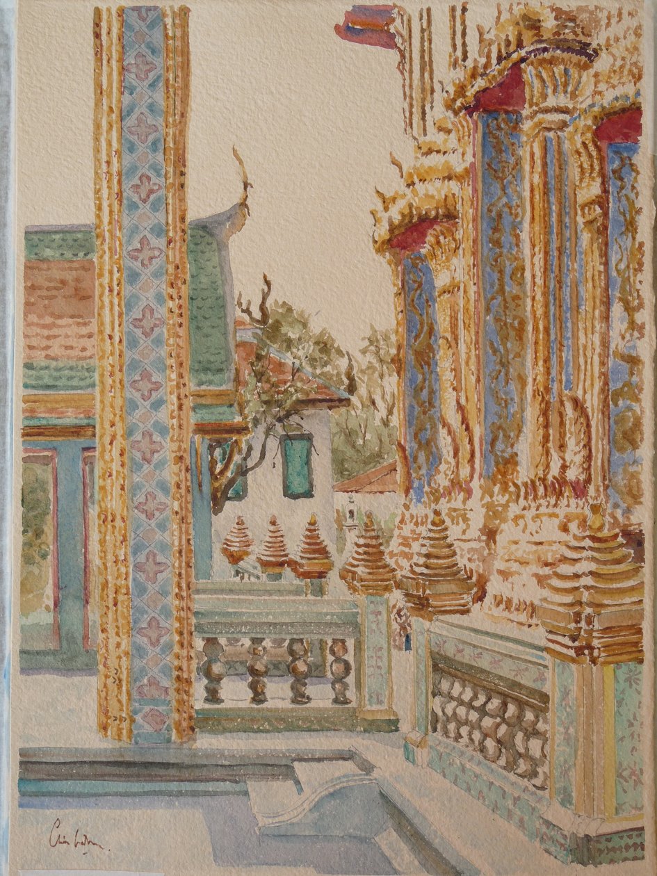 869 Wat Ratchabophit, Bangkok alkotó: Wilson Clive
