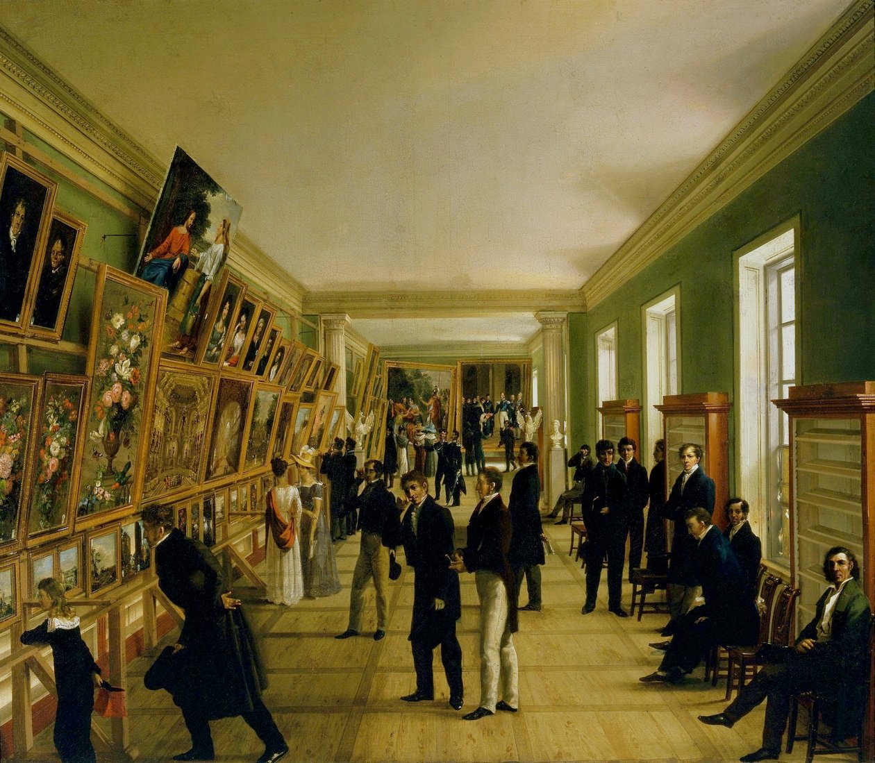 Képzőművészeti kiállítás Varsóban 1828-ban alkotó: Wincenty Kasprzycki