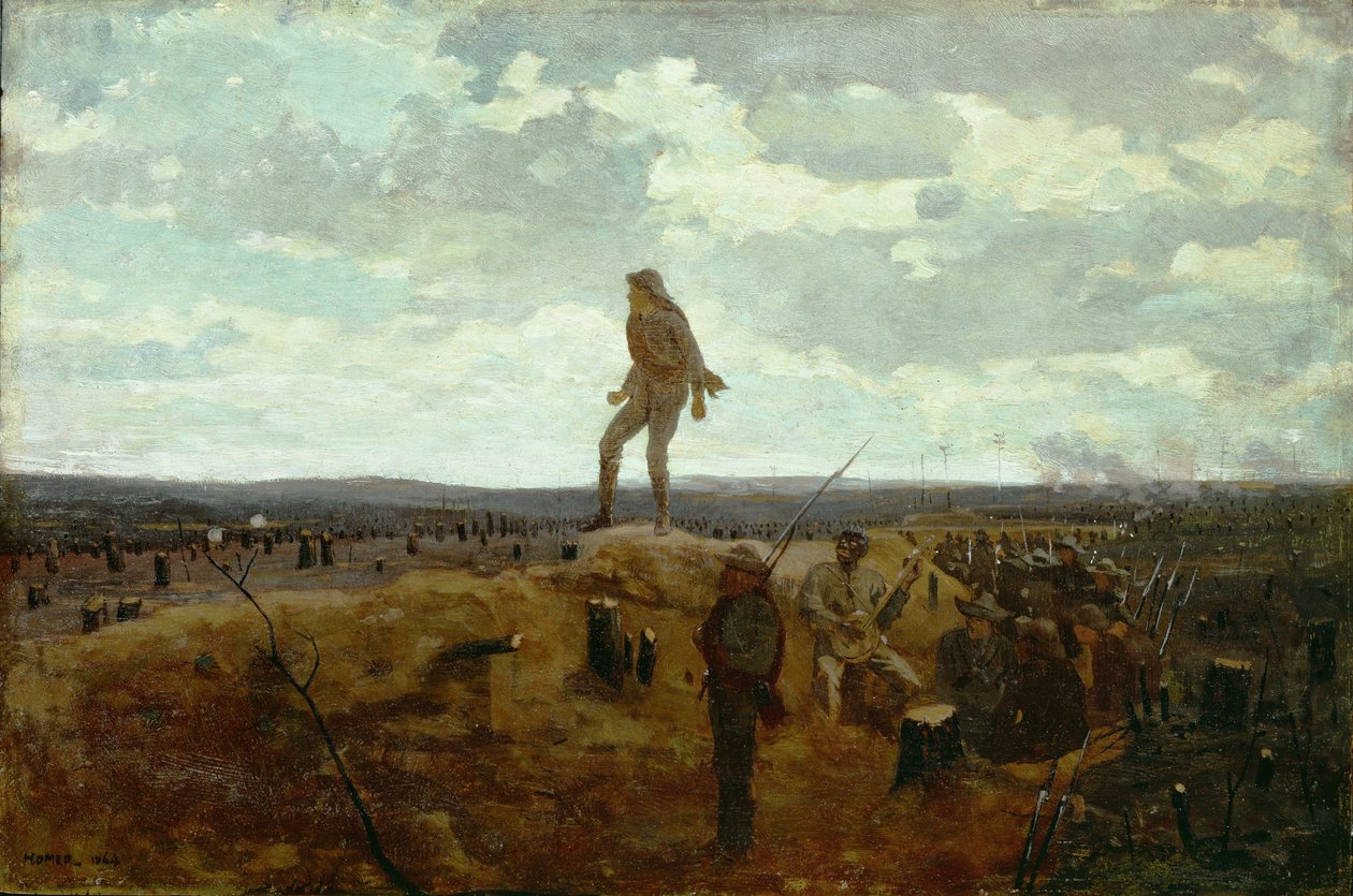 Defiance: Inviting a Shot Before Petersburg, 1864 alkotó: Winslow Homer