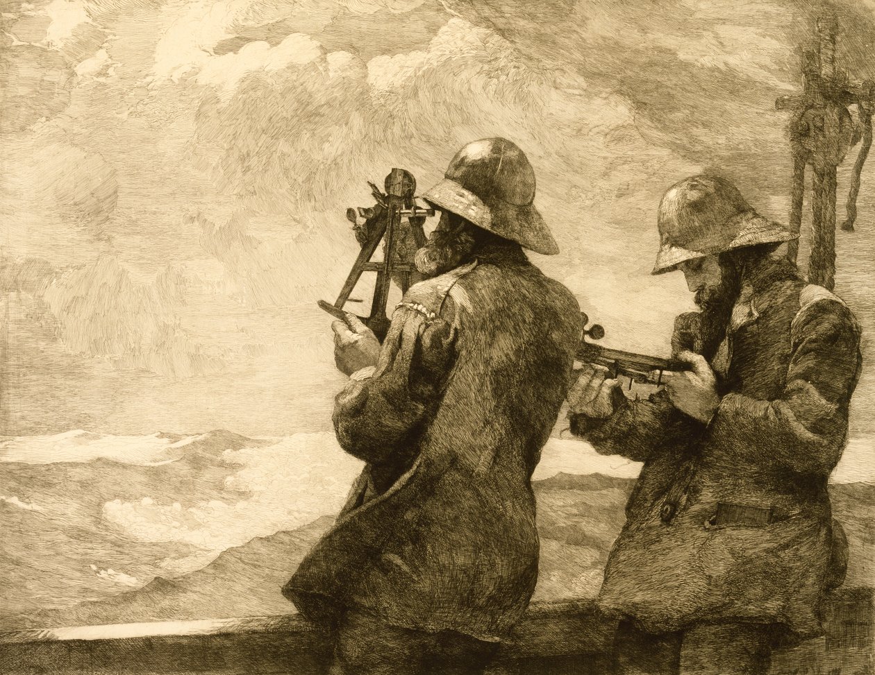 Nyolc harang, 1887 alkotó: Winslow Homer