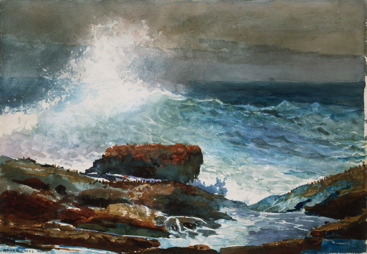 Incoming Tide, Scarborough, Maine alkotó: Winslow Homer