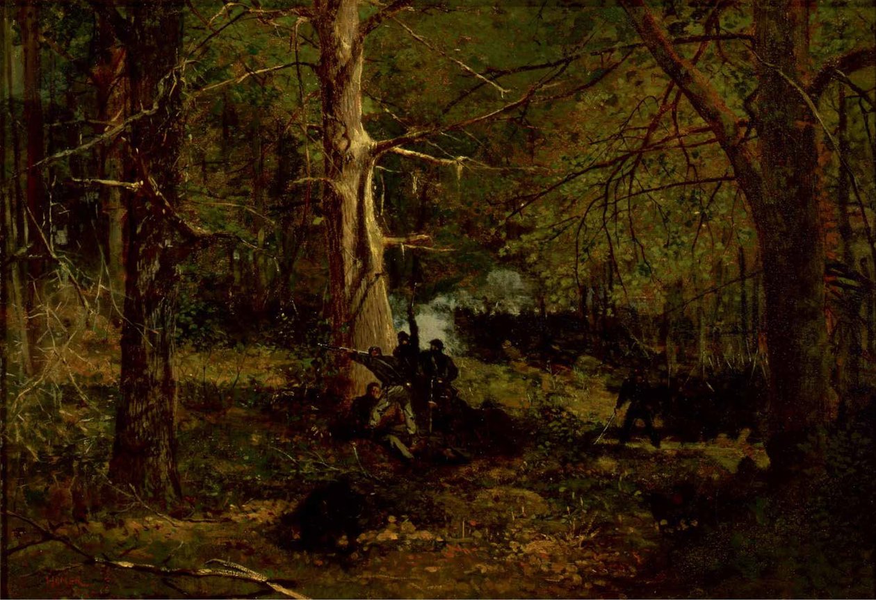 Csetepaté a vadonban alkotó: Winslow Homer