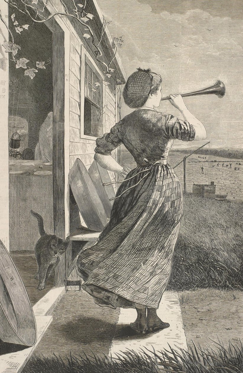 A vacsorai kürt alkotó: Winslow Homer