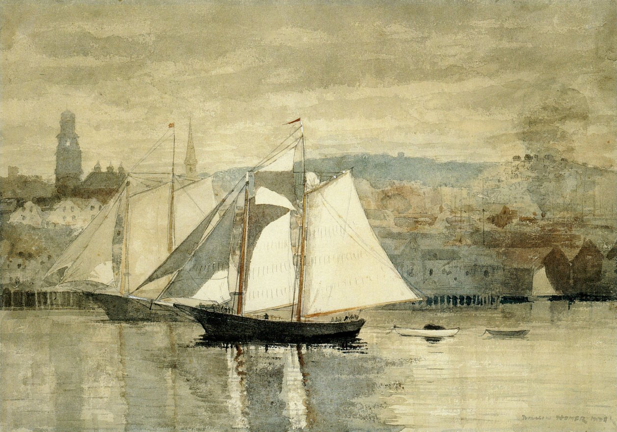 Két vitorlás alkotó: Winslow Homer