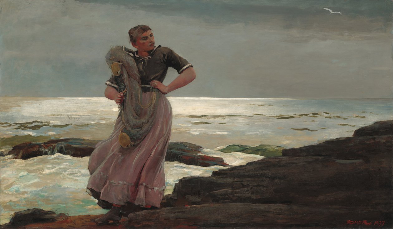 Fény a tengeren, 1897. alkotó: Winslow Homer