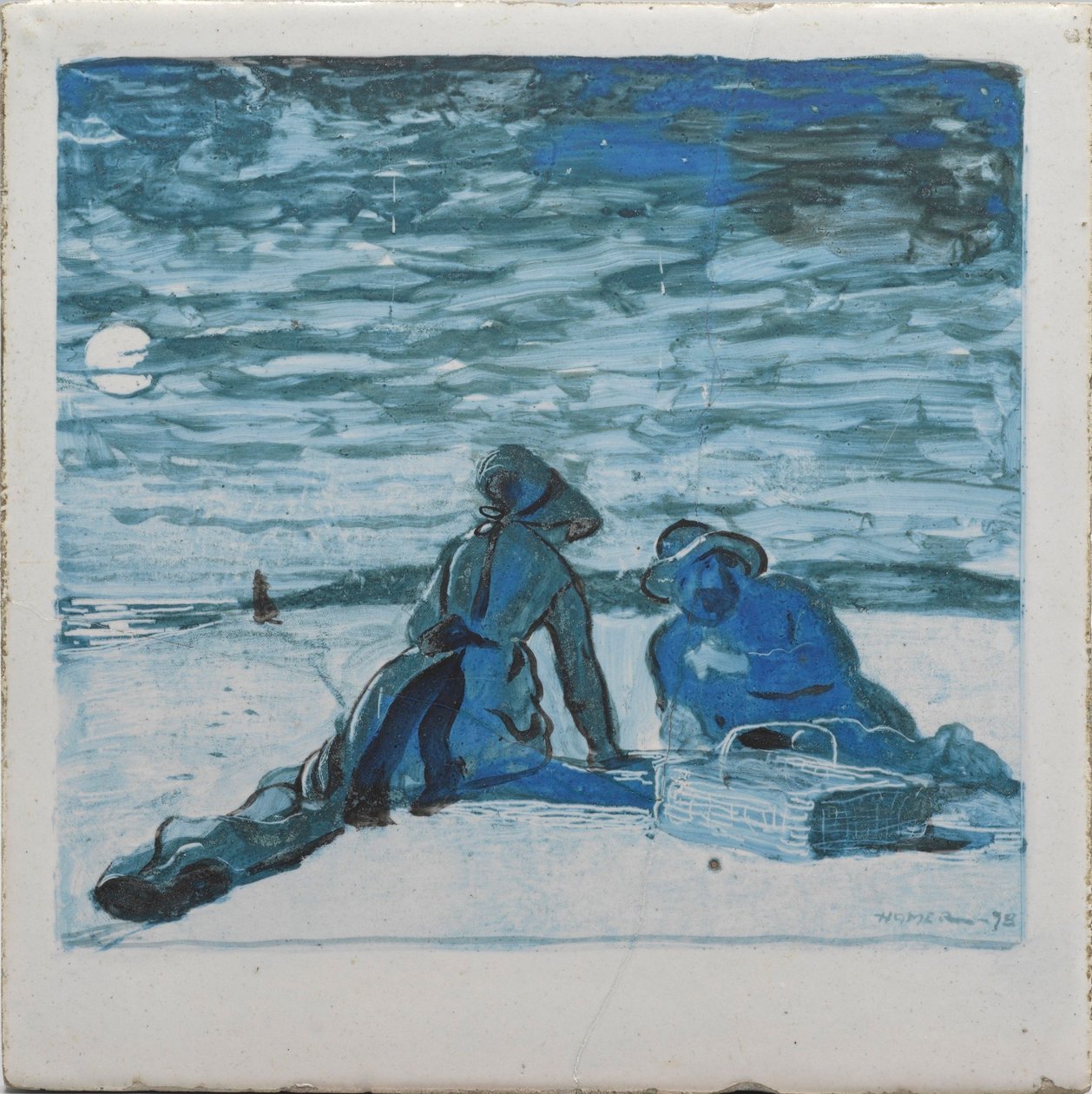 Egy part menti cserép alkotó: Winslow Homer