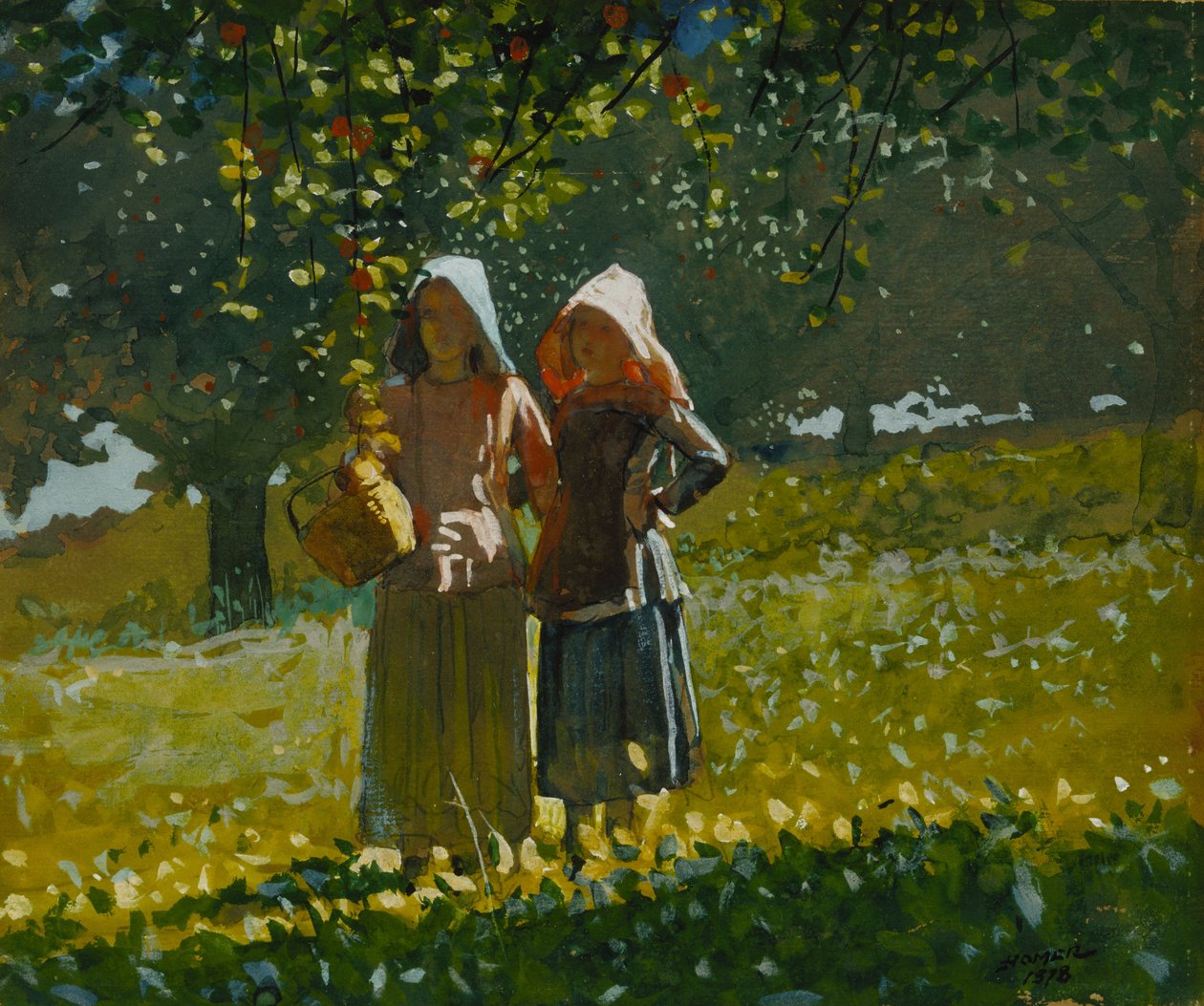 Alma szedés alkotó: Winslow Homer