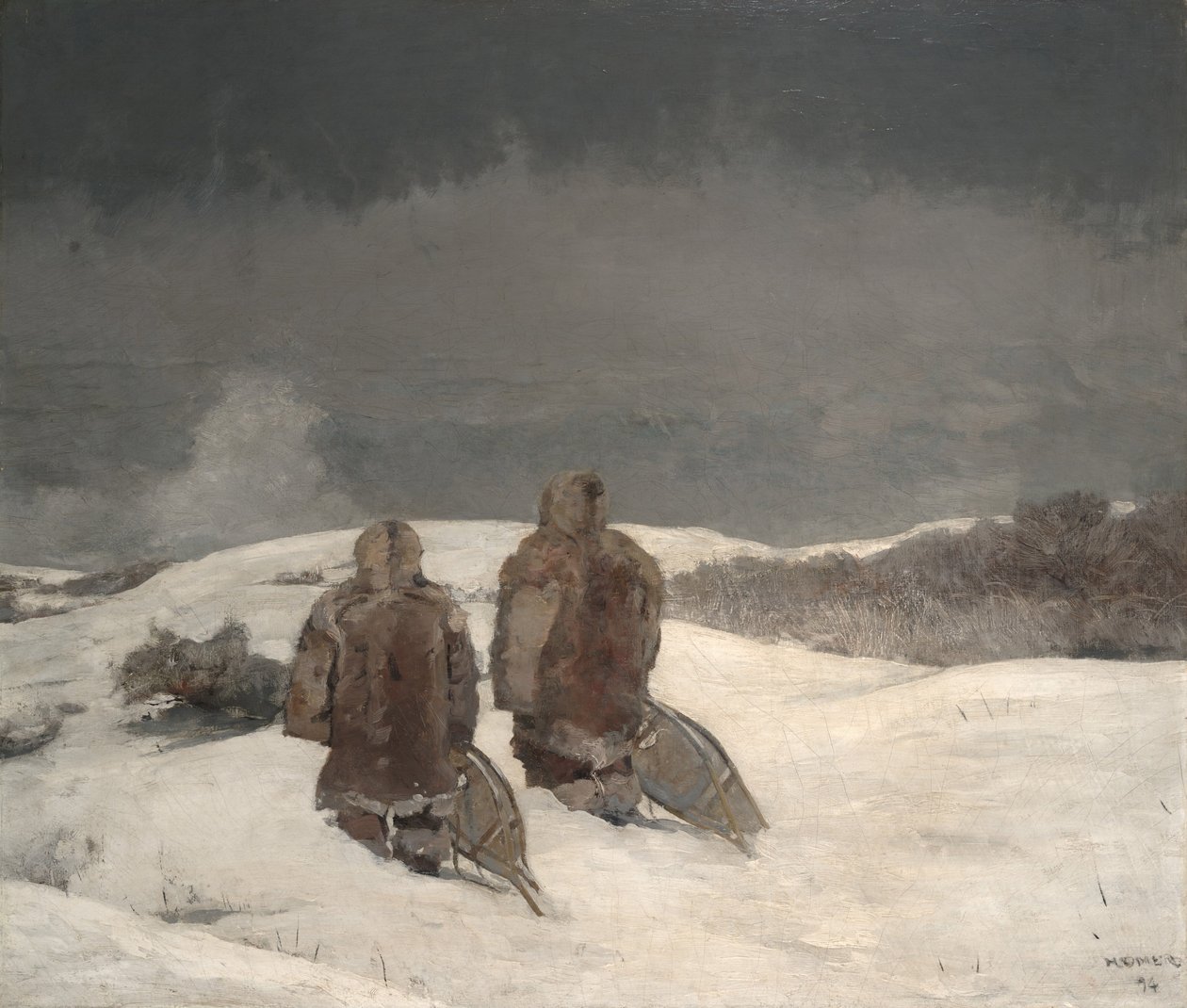 Nulla alatt, 1894 alkotó: Winslow Homer