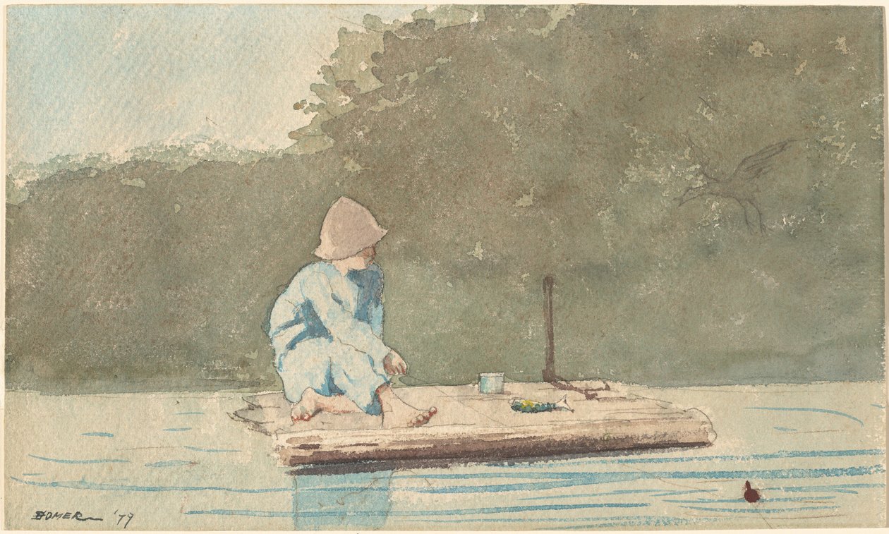Fiú tutajon alkotó: Winslow Homer