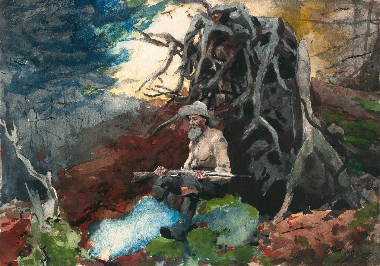 Tábortűz, Adirondacks alkotó: Winslow Homer