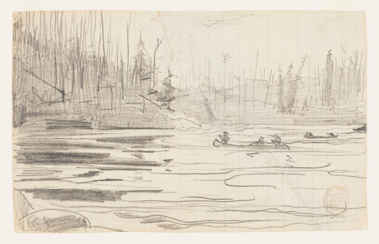 Kenuk a tavon alkotó: Winslow Homer