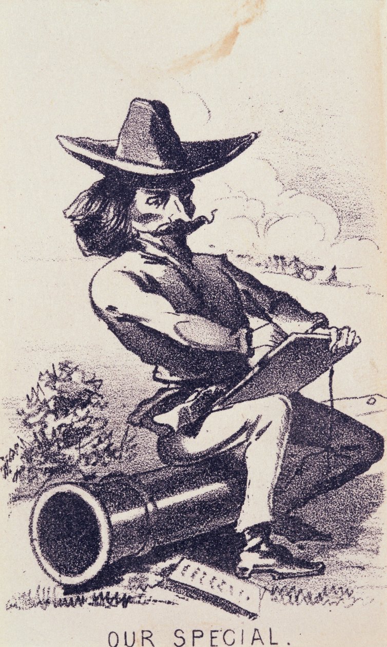 Polgárháború, élet a táborban alkotó: Winslow Homer