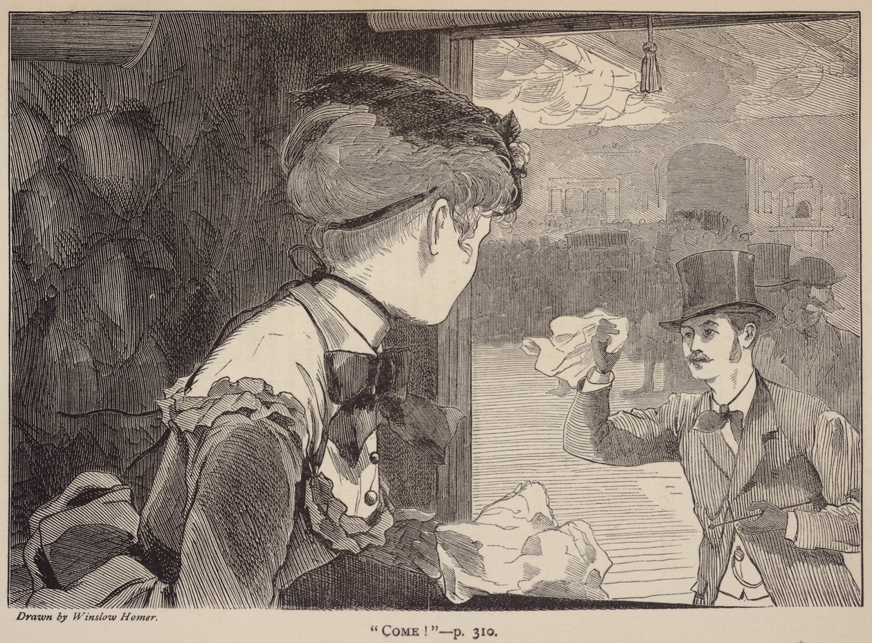 "Gyere!", a Galaxisból, 1869 szeptembere alkotó: Winslow Homer