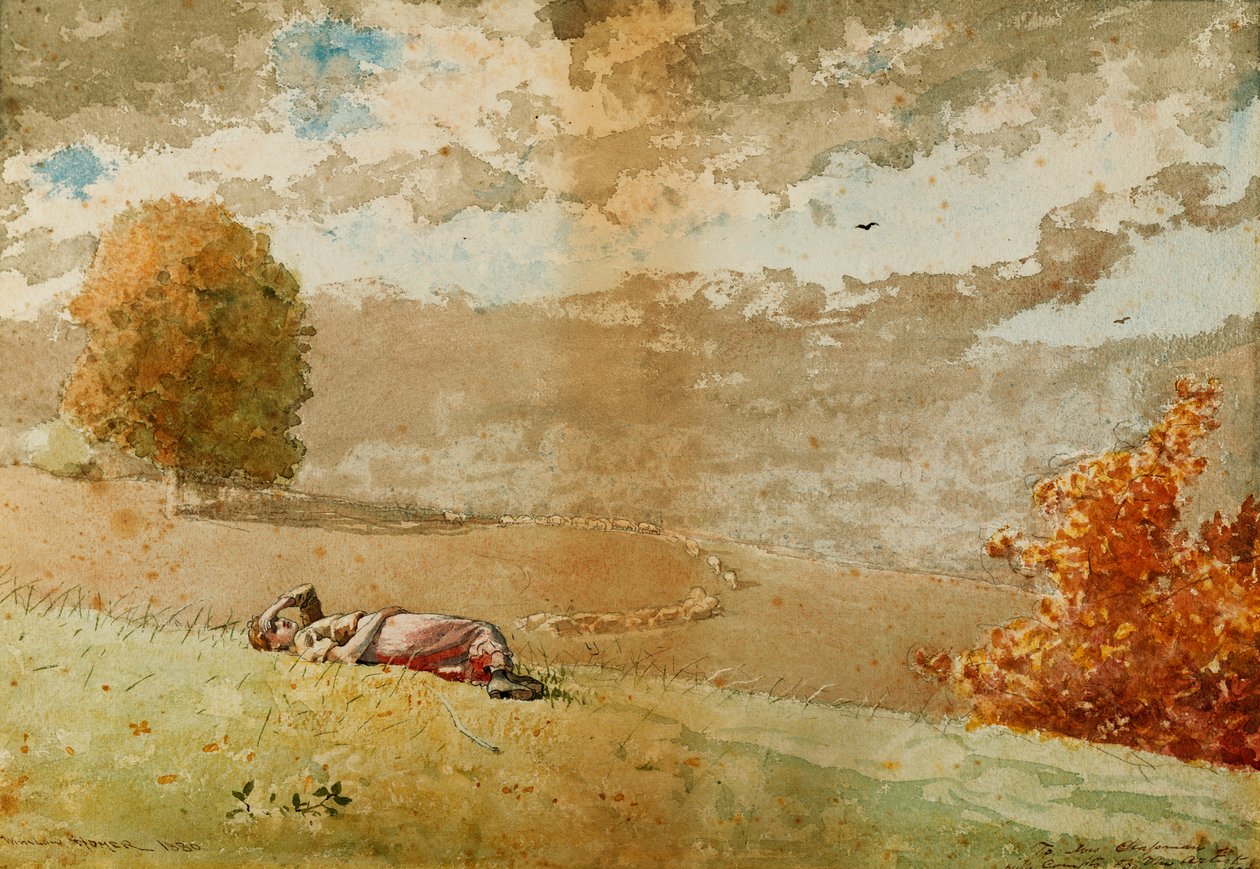 Álmodozás, 1880 alkotó: Winslow Homer