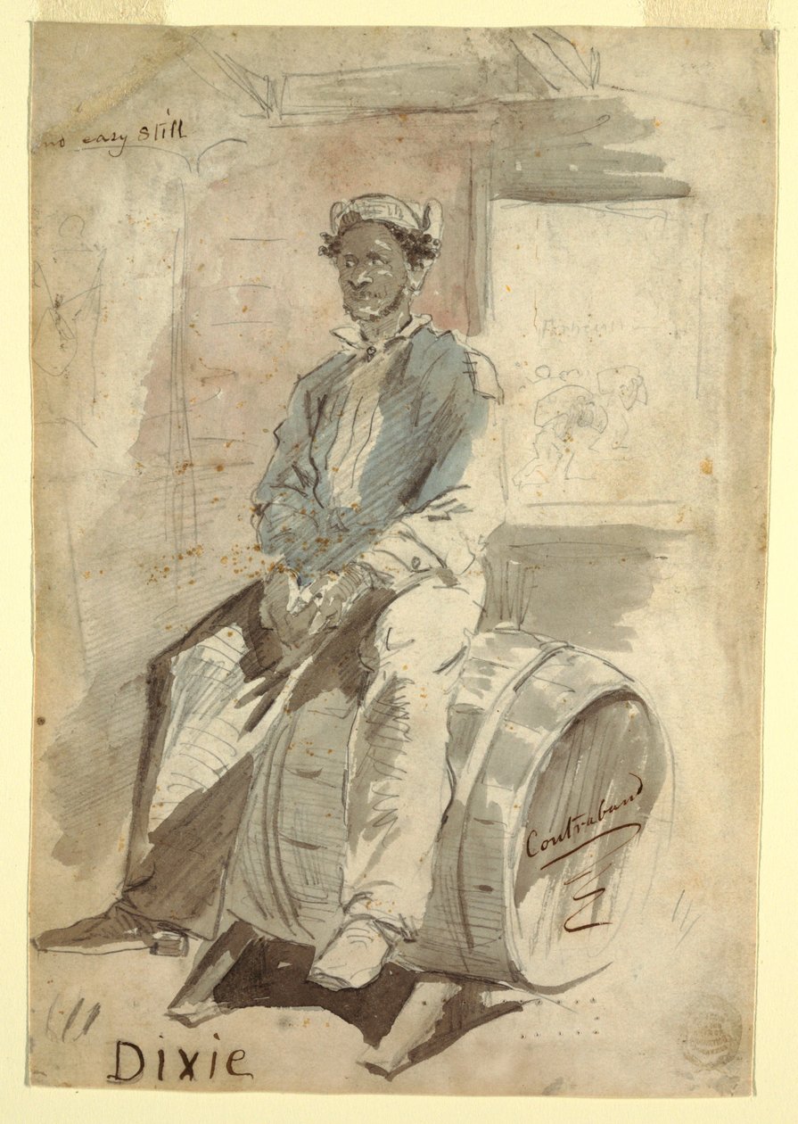 Rajz, Dixie, 1861 alkotó: Winslow Homer