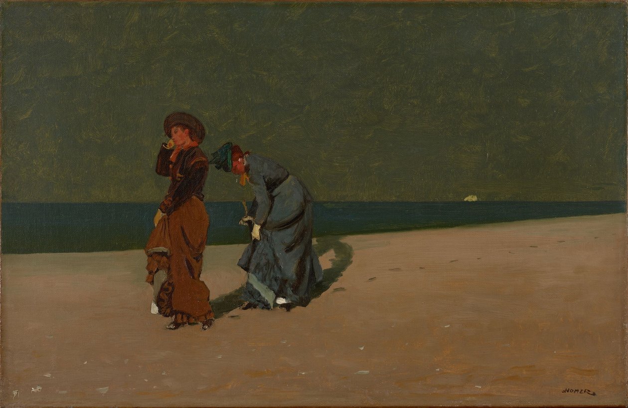Este a tengerparton alkotó: Winslow Homer