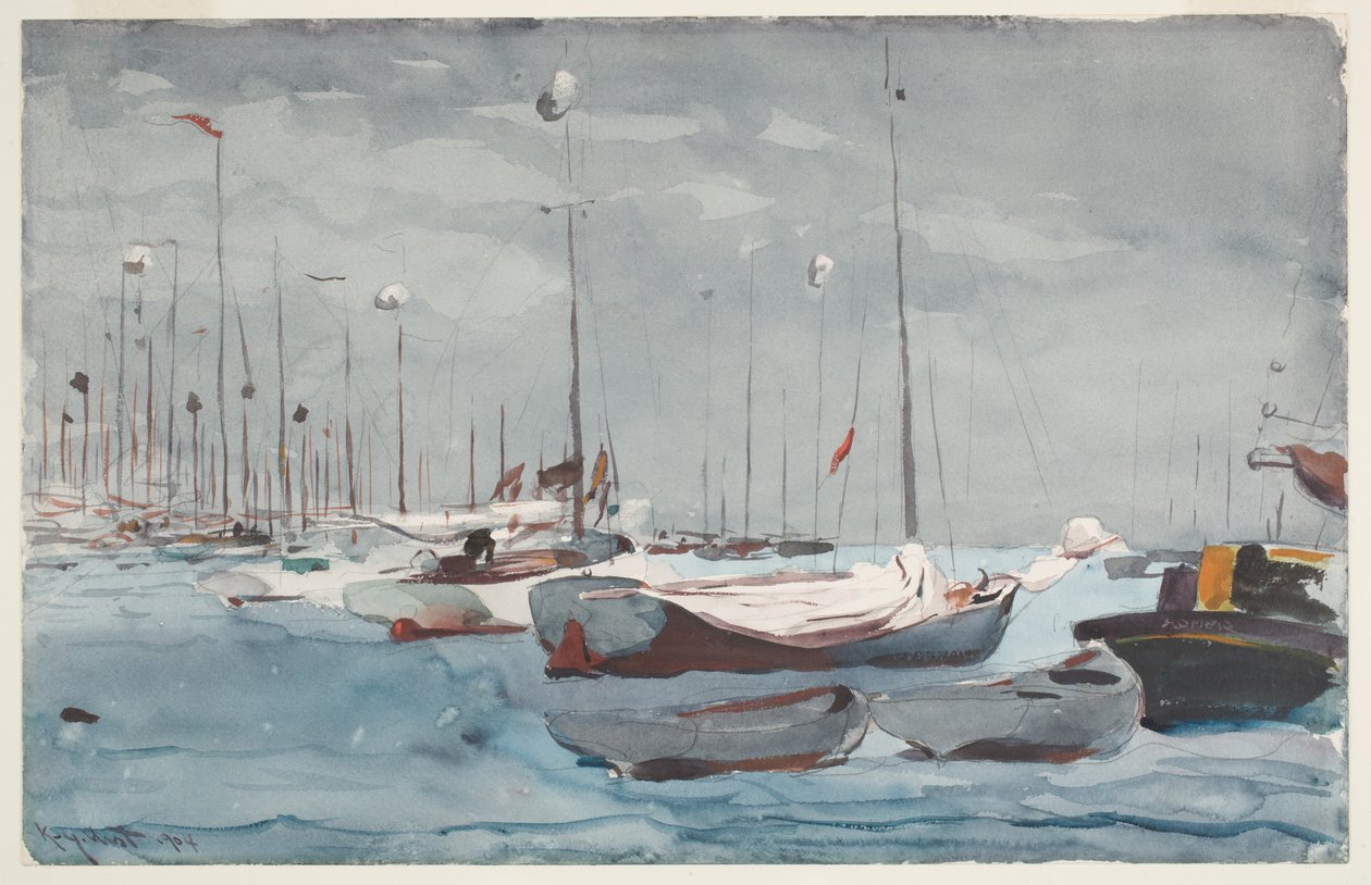 Fishing Boats, Key West alkotó: Winslow Homer