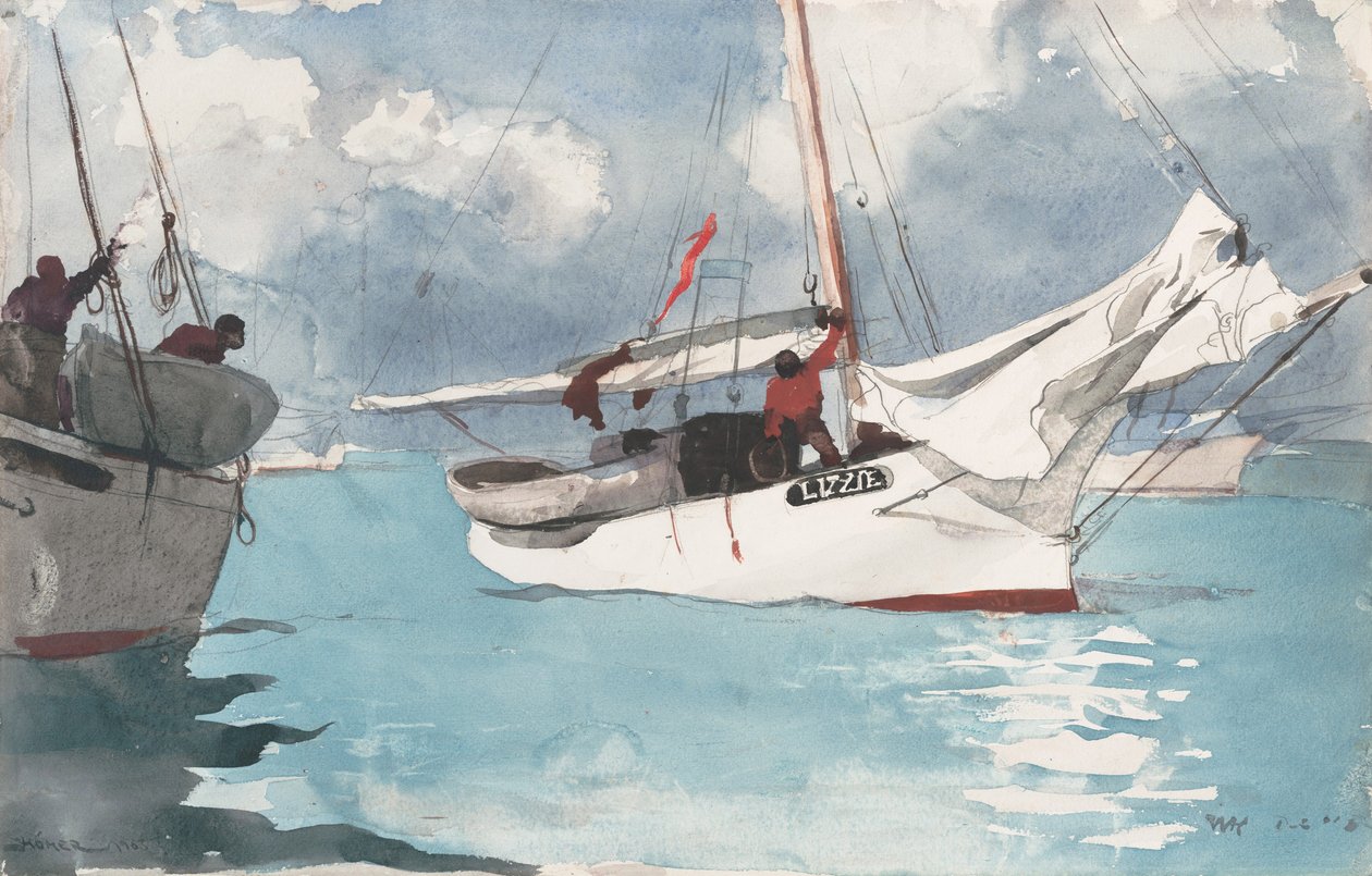Fishing Boats, Key West alkotó: Winslow Homer