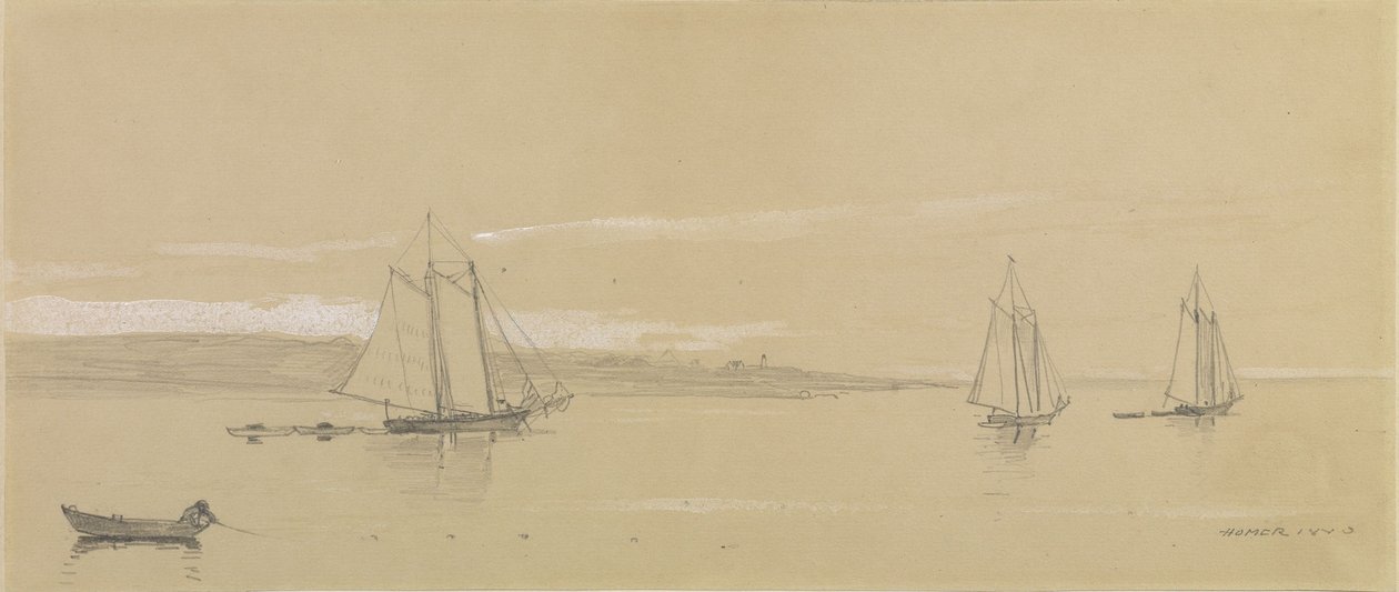 Gloucesteri halászflotta alkotó: Winslow Homer