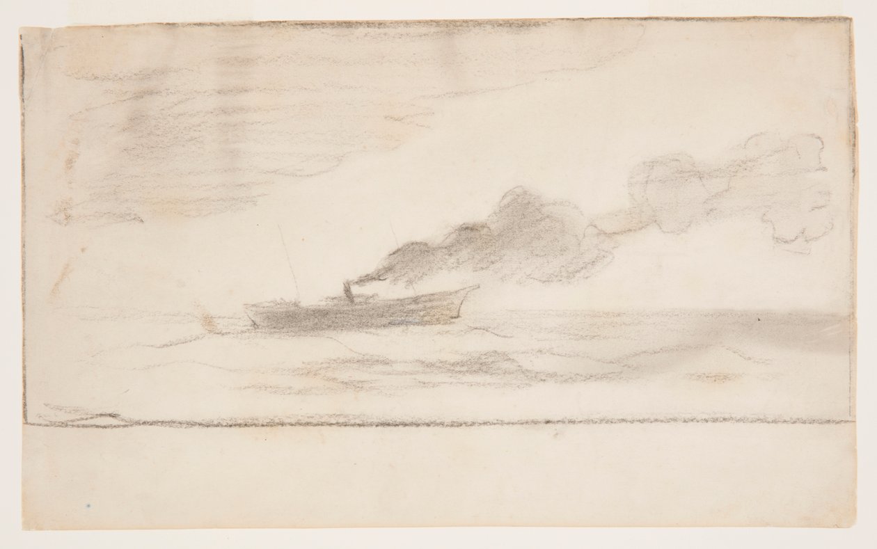 Vonóhálós halászhajó alkotó: Winslow Homer