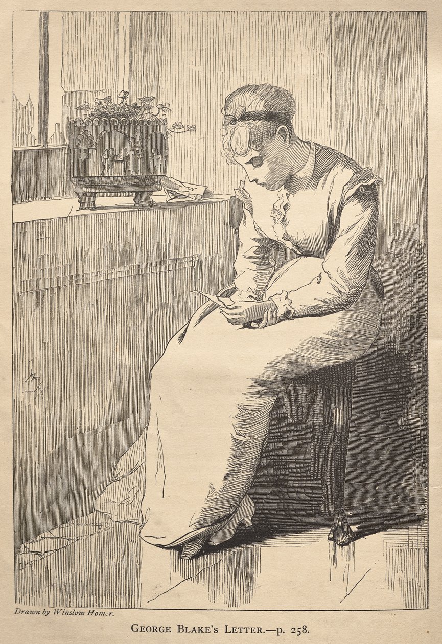 George Blake levele alkotó: Winslow Homer