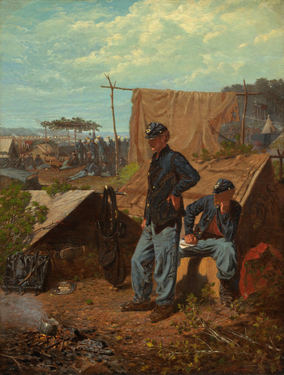 Otthon, édes otthon alkotó: Winslow Homer