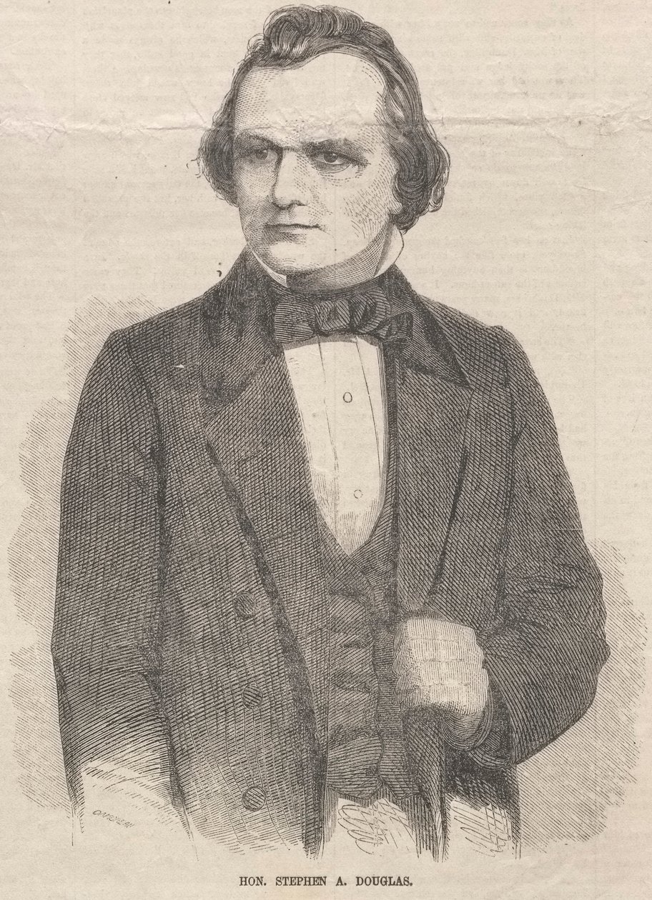 Hon. Stephen A. Douglas, 1859. alkotó: Winslow Homer