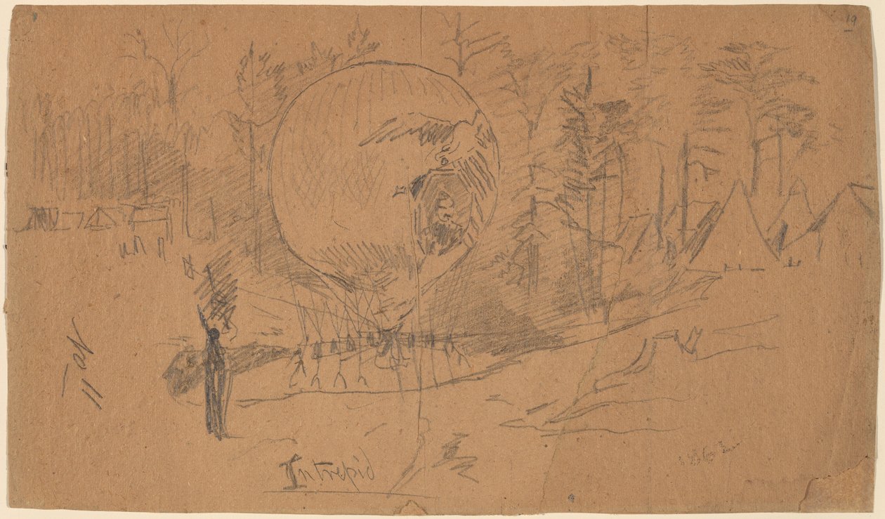 Intrepid [helyes], 1862 alkotó: Winslow Homer