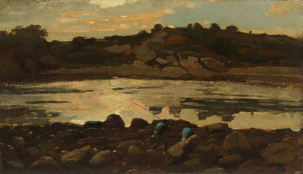 Lobster Cove, Manchester, Massachusetts, 1869. alkotó: Winslow Homer