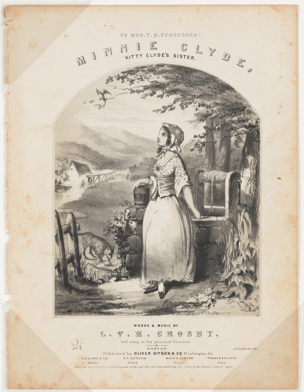 Minnie Clyde [Öt oldalas dallap, teljes] alkotó: Winslow Homer