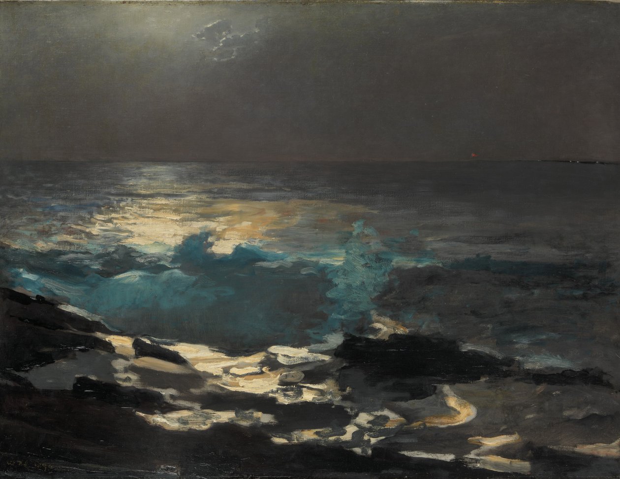 Holdfény, Wood Island Light, 1894 alkotó: Winslow Homer