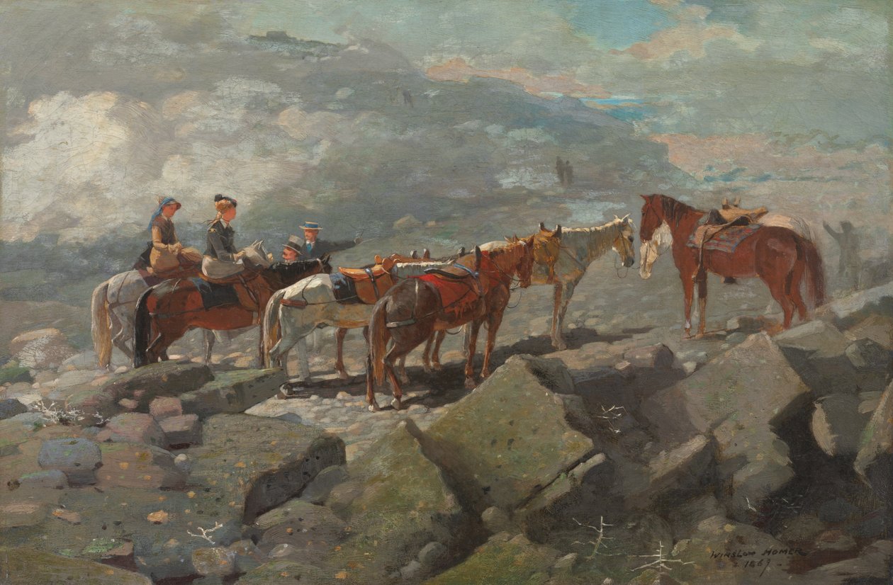 Mount Washington, 1869. alkotó: Winslow Homer