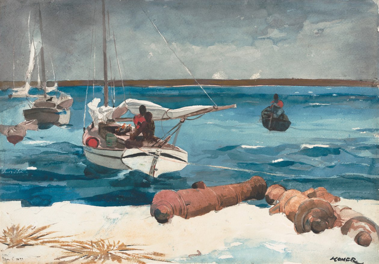 Nassau, 1899. alkotó: Winslow Homer