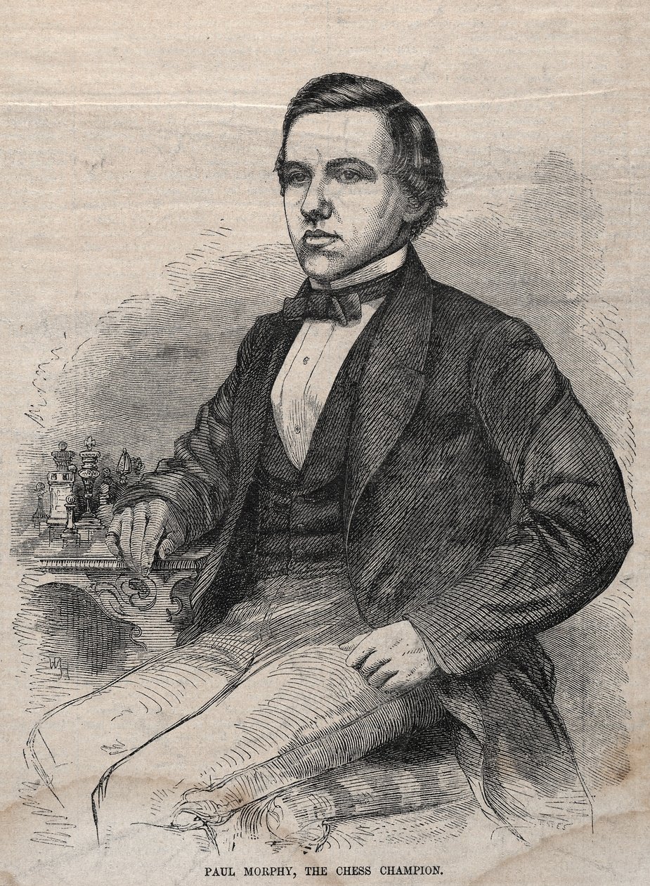 Paul Morphy, a sakkbajnok, 1859. alkotó: Winslow Homer