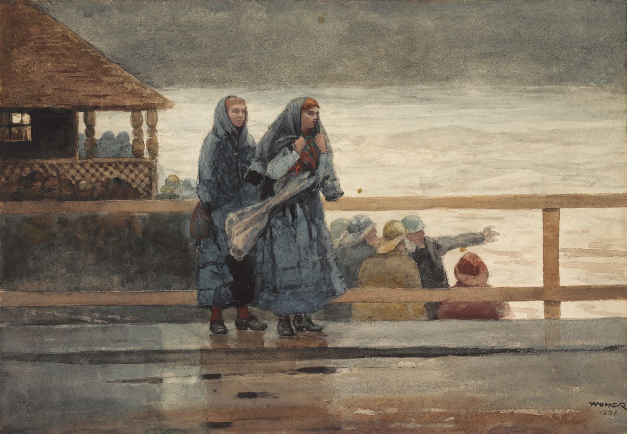 Tenger veszélyei, 1881 alkotó: Winslow Homer