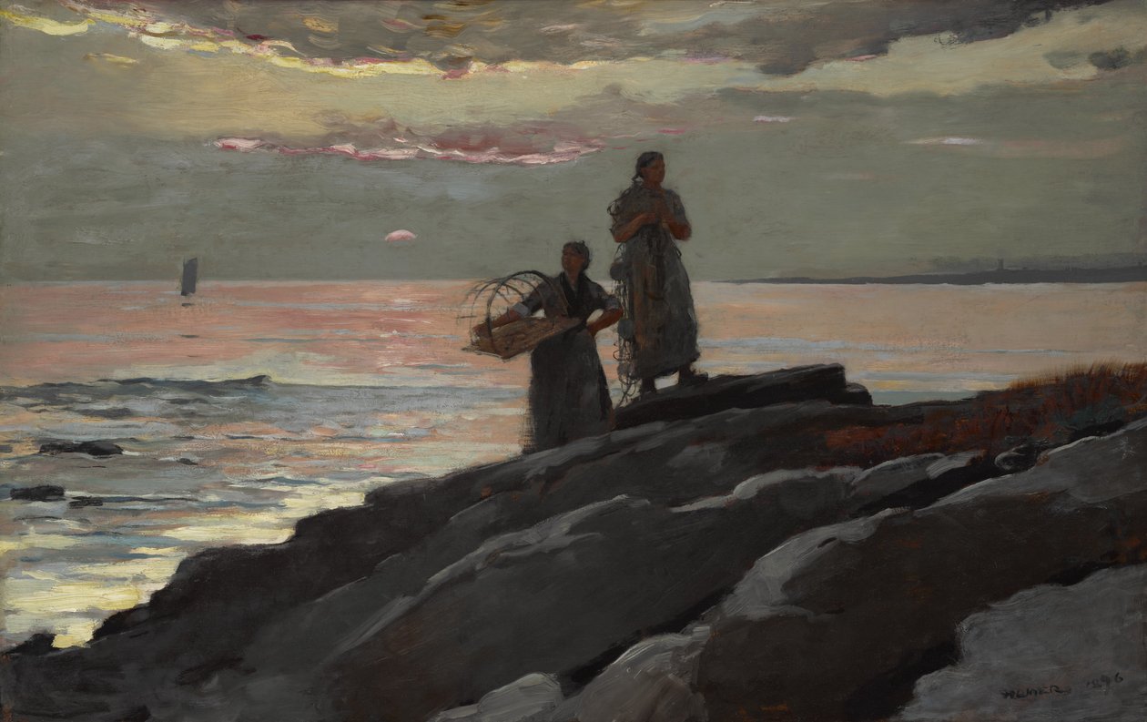 Bag Bay, 1896 alkotó: Winslow Homer