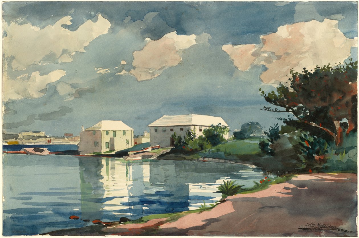 Sóforraló, Bermuda, 1899. alkotó: Winslow Homer