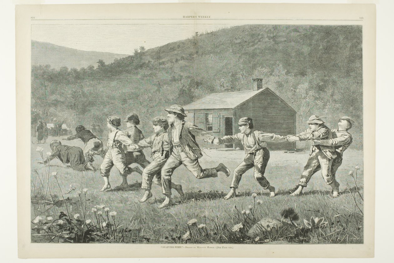"Snap-the-Whip" alkotó: Winslow Homer
