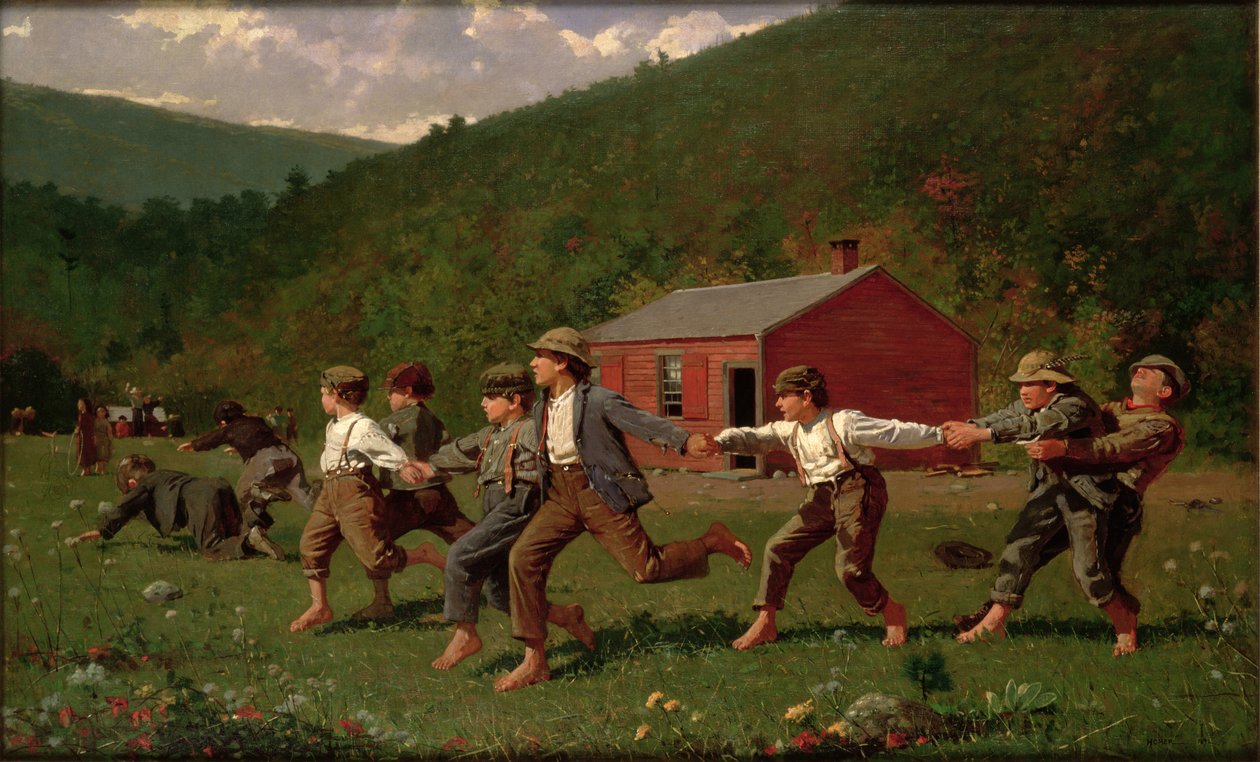 Snap the Whip alkotó: Winslow Homer