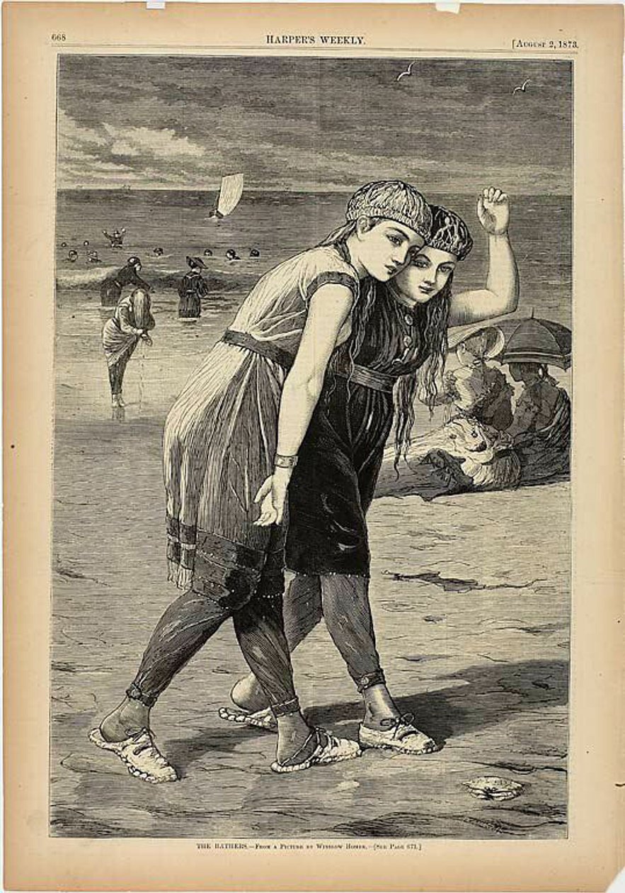 A fürdőzők alkotó: Winslow Homer