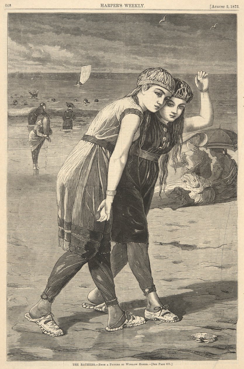 The Bathers, Harpertől alkotó: Winslow Homer