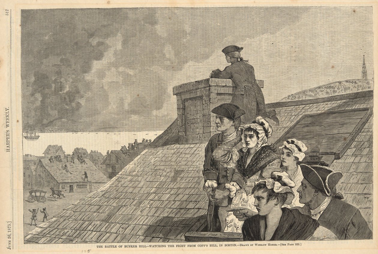 A Bunker Hill-i csata alkotó: Winslow Homer