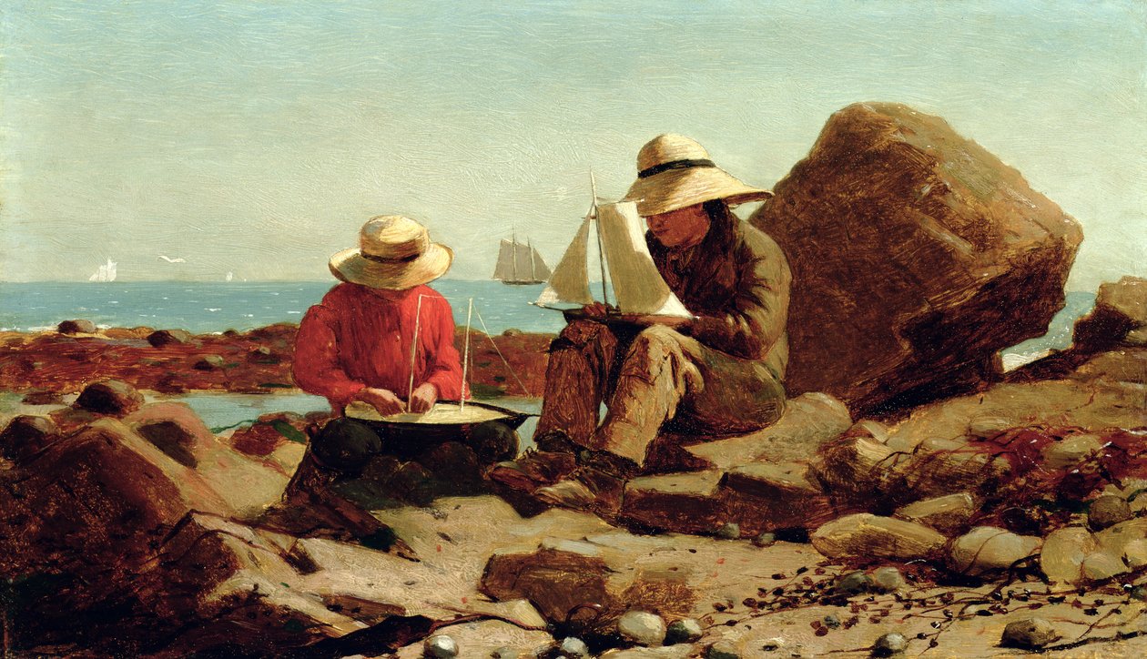 A csónaképítők alkotó: Winslow Homer