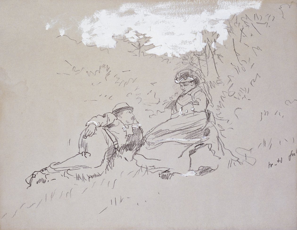 A nászút, 1875 alkotó: Winslow Homer
