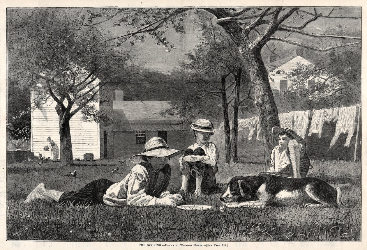 Délután, 1873. alkotó: Winslow Homer
