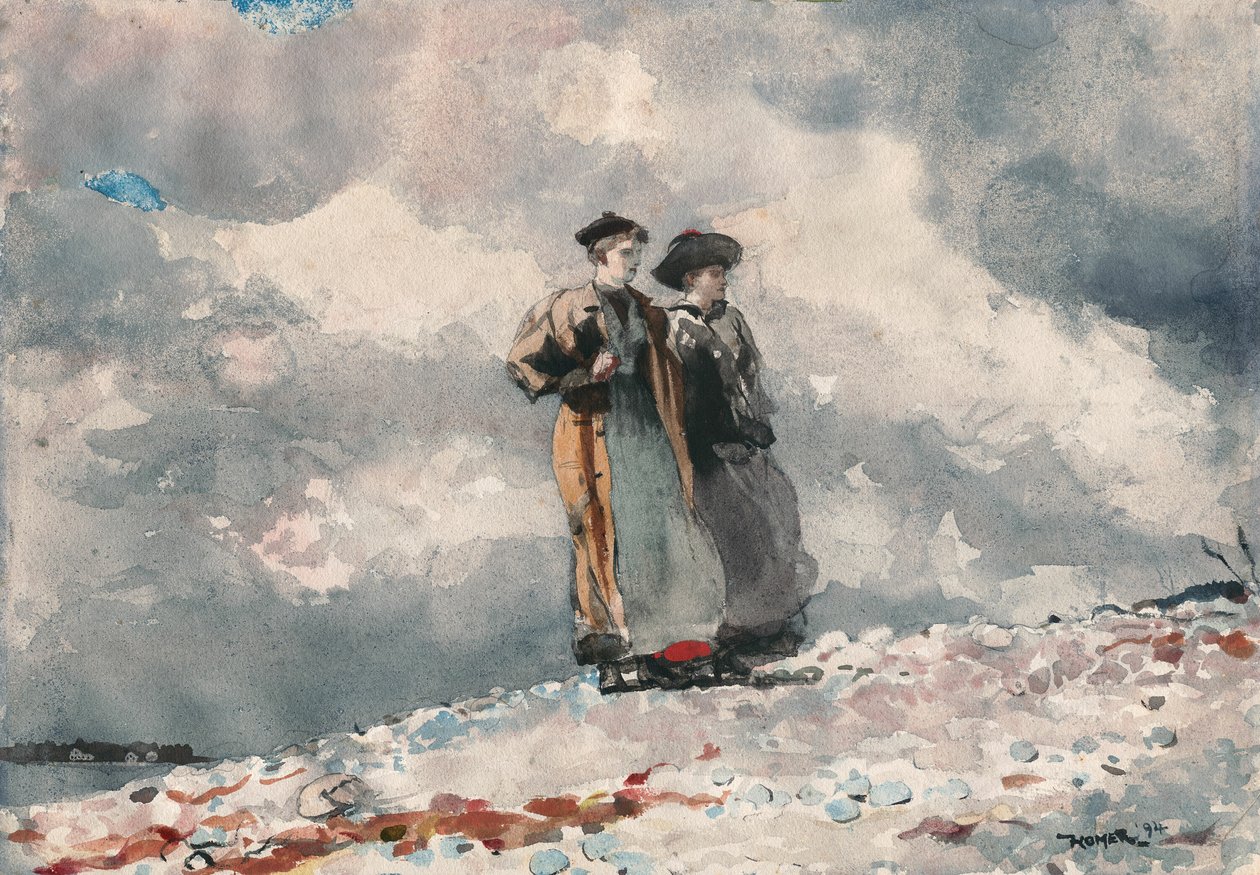 A kilátások, Maine partvidéke alkotó: Winslow Homer