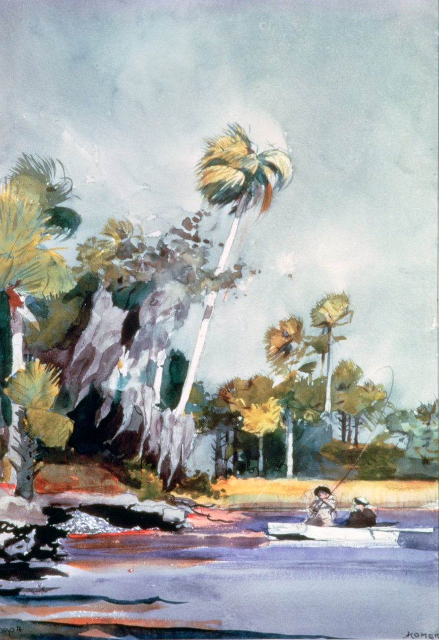 A kagylókupac, 1904 alkotó: Winslow Homer
