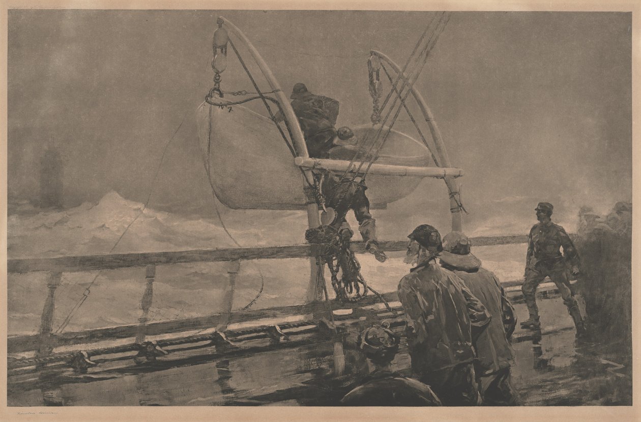 A vészjelzés alkotó: Winslow Homer