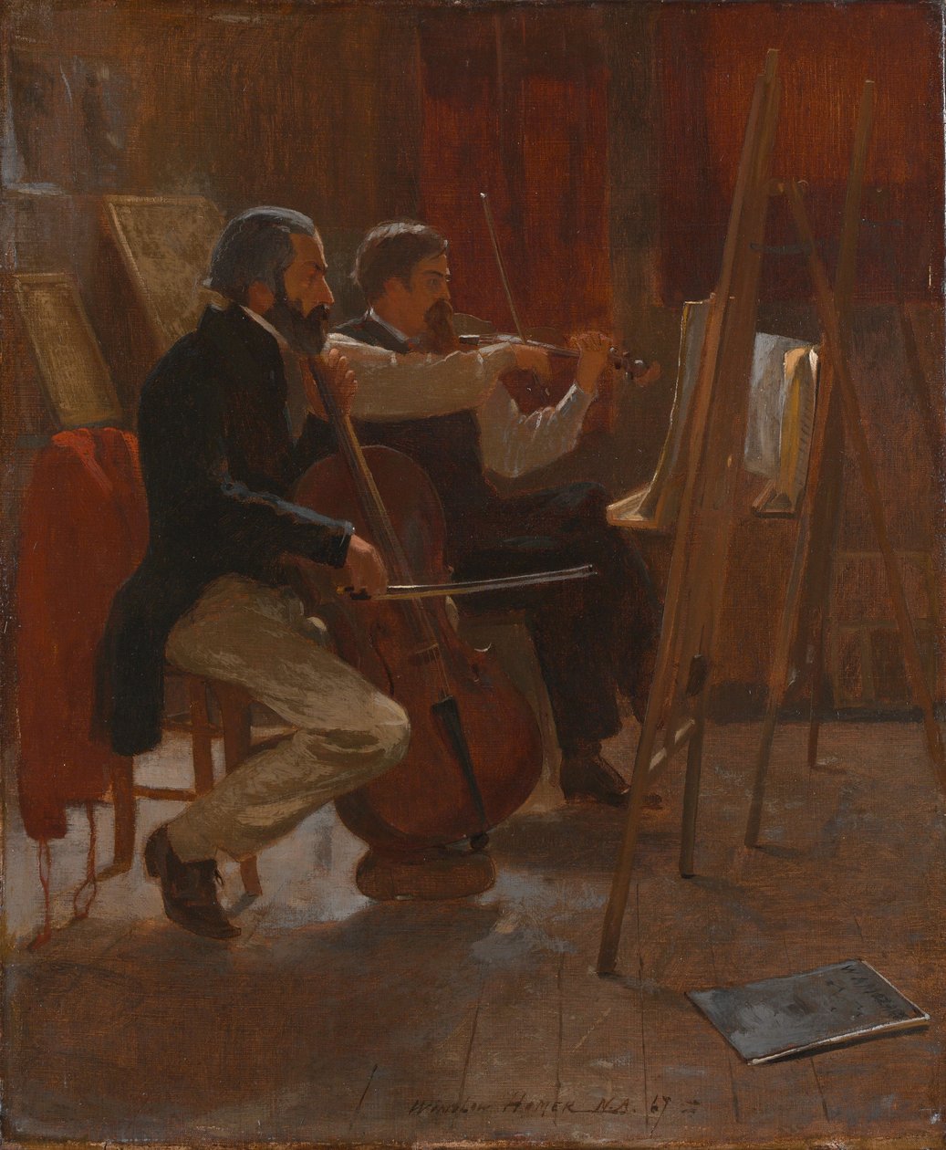 A stúdió alkotó: Winslow Homer